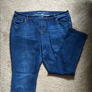 Old Navy Curvy Straight Leg Jeans - 16 Short